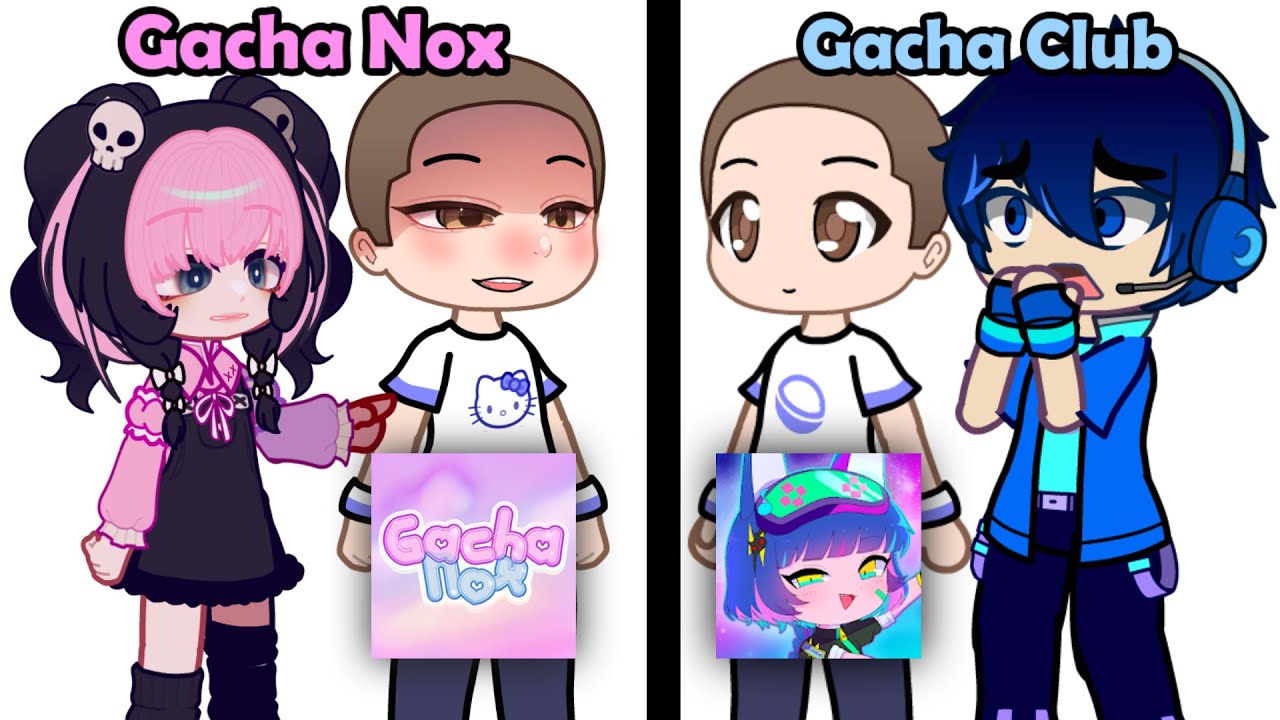 Gacha Club VS Gacha Nox 😳🙄 