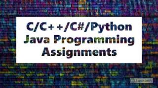 I will do your c cpp python java csharp projects