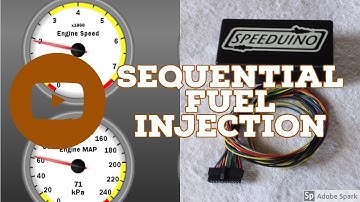 How to - 4 Cylinder Sequential Fuel Injection With Speeduino NO2C
