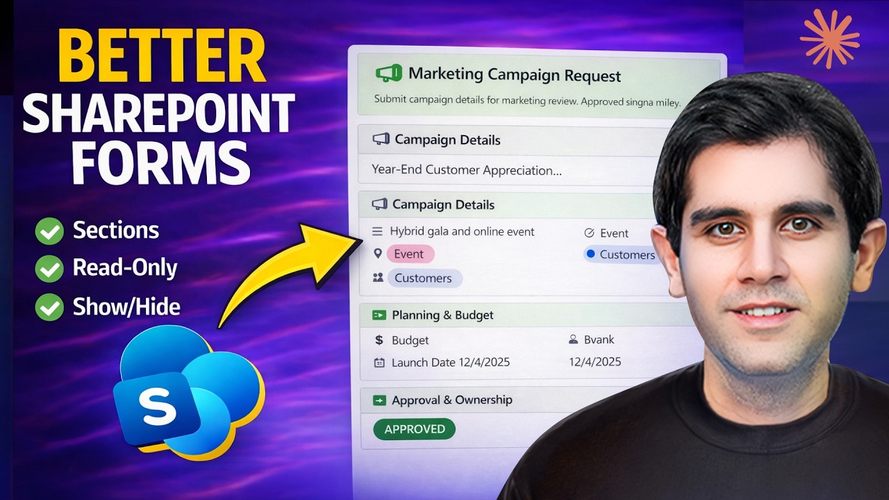 Улучшите формы SharePoint в 10 раз с помощью JSON (разделы, поля только для чтения и условные пол...