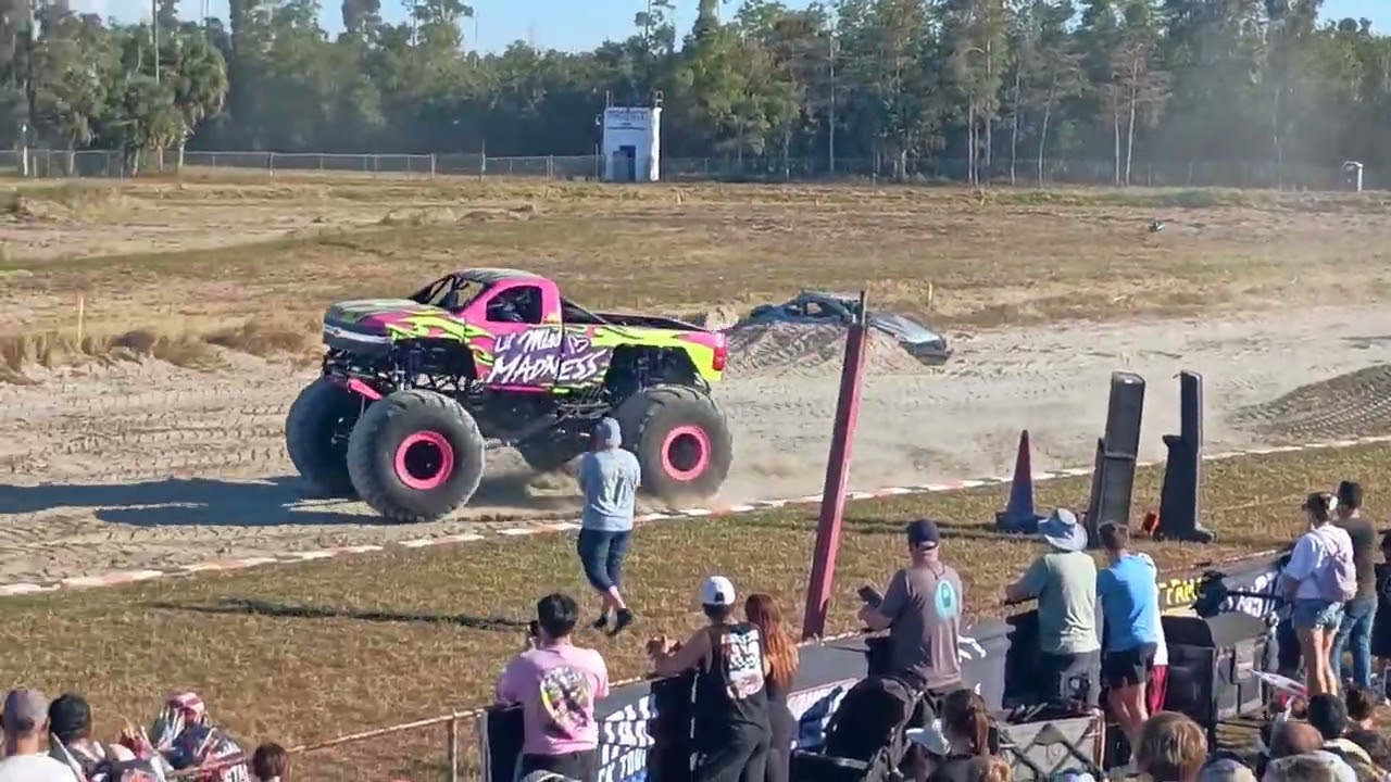 Lil Miss Madness freestyle All Star Monster Truck tour Naples FL day 2 