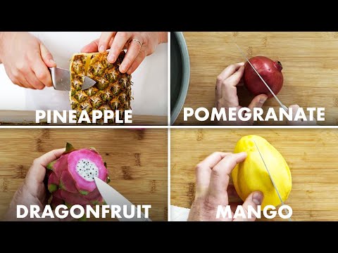 Video: How To Cut Fruits And Vegetables