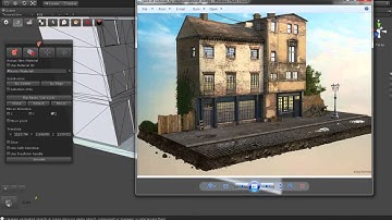 Level Design of a Small Town ( Modeling ) Part 01 using GameDraw for Unity3D