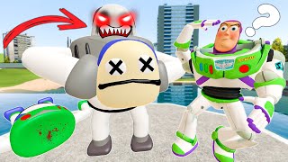PLAYING AS SUPPER CURSED BUZZ LIGHTYEAR 3D SANIC CLONES MEMES in Garry's Mod!