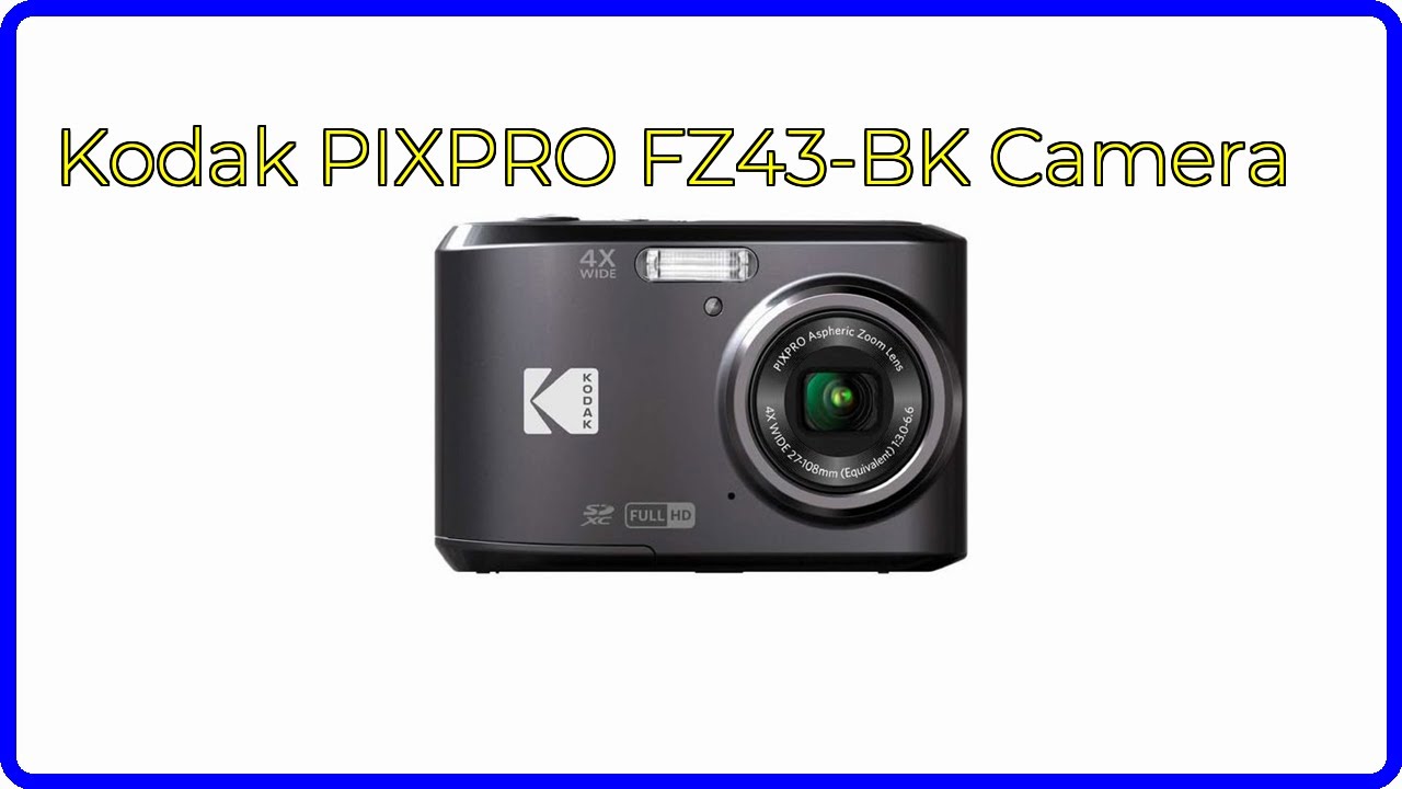 KODAK PIXPRO FZ43 ブラック デジタルカメラ コダック PIXPRO FZ43