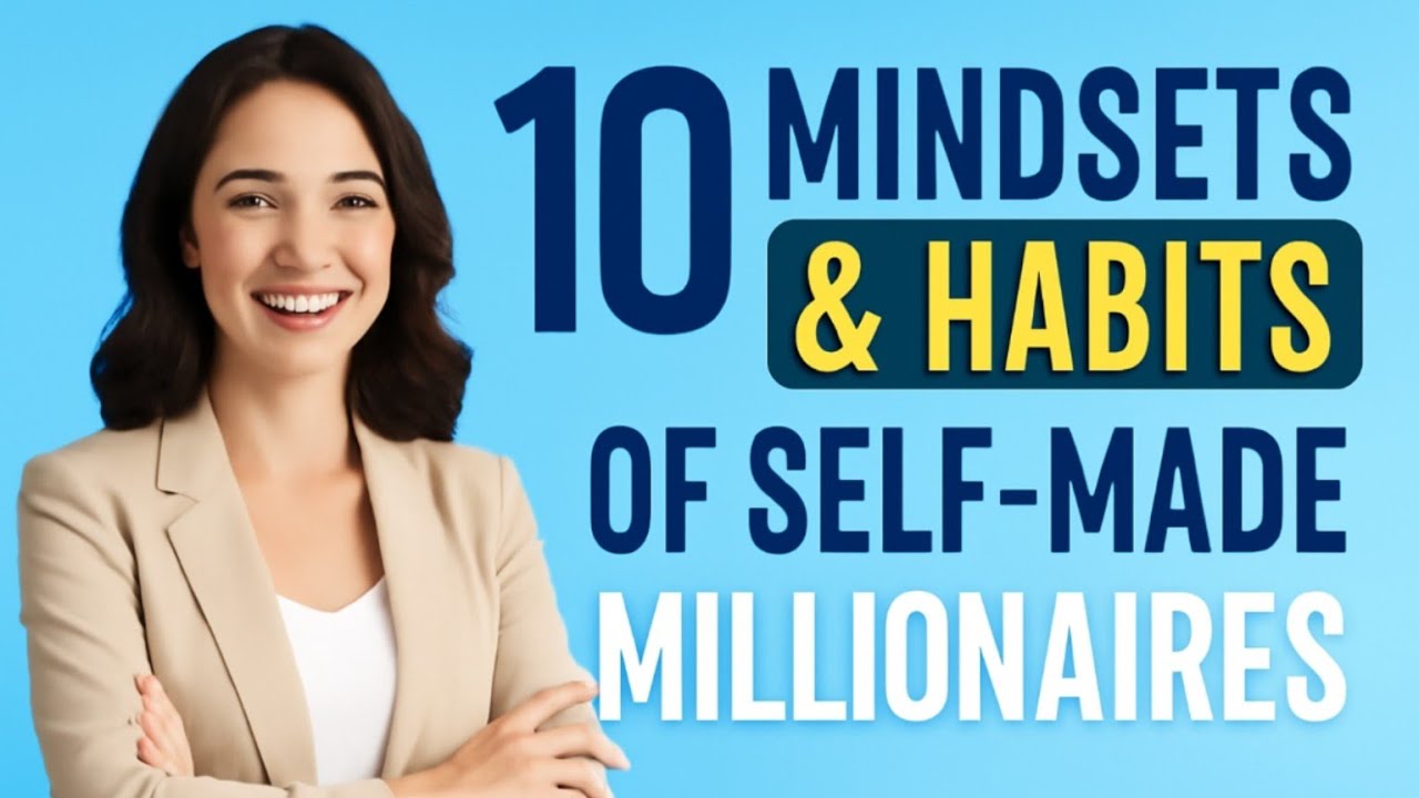 The 10 mindsets habits of self made millionaires || Personal Finance ...