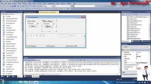 55. Cara Membuat Laporan Mingguan VB NET / How To Make A Weekly Report VB NET