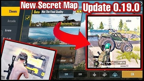 PUBG MOBILE UPDATE NEW SECRET MAP 0.19.0 Global Beta Full Gameplay (Pubg mobile beta)