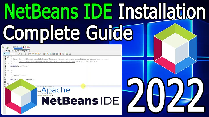 How to install NetBeans IDE on Windows 10/11 (64 bit) [ 2022 Update ] Complete Installation guide