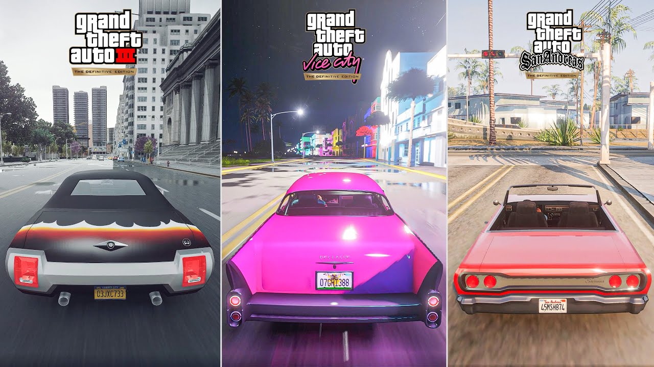 GTA 3, Vice City, And San Andreas Might Be Getting Remastered Editions