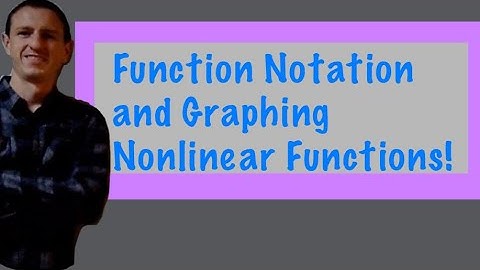 Function Notation and Graphing Nonlinear Functions! (Full Lesson)