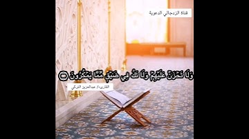 خواتيم سورة النحل .. تلاوة خاشعة للقارىء/ عبدالعزيز التركي