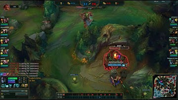 Pantheon gets 1 shot by Maokai Support