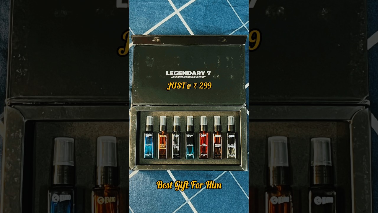 Beardo Legendary 7 Perfume Gift Set for Men| Best Gift| 