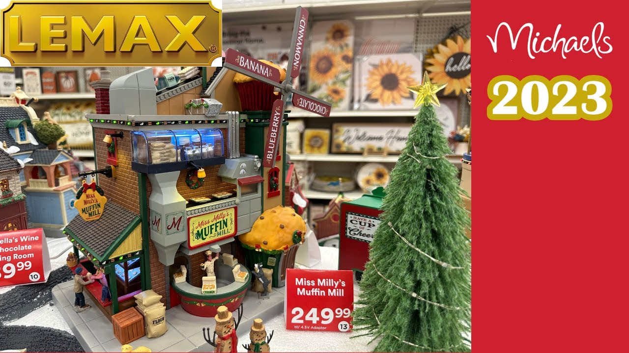 Michaels has the Christmas Lemax villages out now : r/Villaging