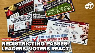 Leaders, voters react to passage of Virginia redistricting referendum