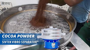 Check Out This Incredible Cocoa Powder Processing Machine!