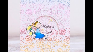 [Technique] DIY Border Stamp with Ombre Inking by Channin