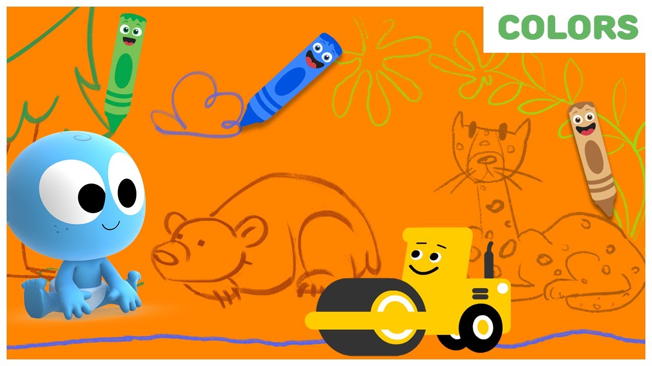 My Color Friends with GooGoo, GaaGaa & Color Crew | Learn Colors, Music & Vehicles | The Googies