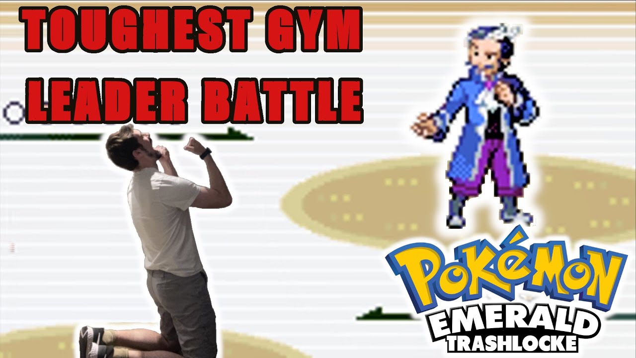 THE TOUGHEST GYM LEADER BATTLE Pokemon Trashlocke YouTube