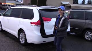 2012 Toyota Sienna XLE 8-Passenger Van (Stock #98019) at Sunset Cars of Auburn