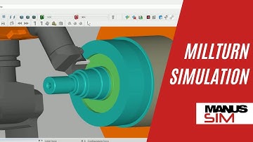 MANUSsim CNC Millturn Simulation