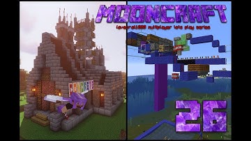 Automatic Concrete Converter And Concrete Shop - MoonCraft Episode 26