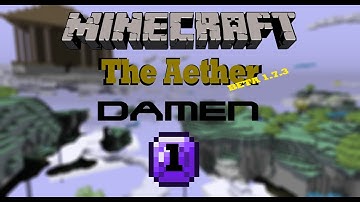 Minecraft - The Aether Lets Play Episode 1, Base Start Up