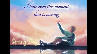 BTS Spring day song whatsapp status.