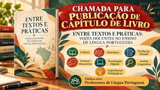 CHAMADA PARA PUBLICAÇÃO DE CAPÍTULO DE LIVRO   ENTRE TEXTOS E PRÁTICAS