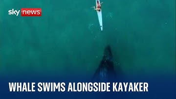 Drone footage captures 