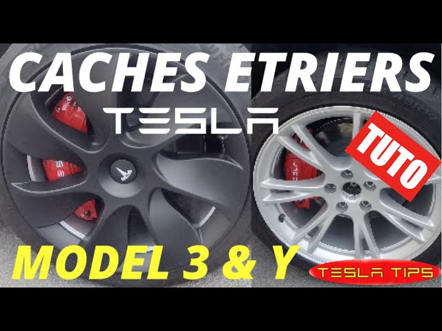 Caches étriers avant et arrière pour Tesla Model 3