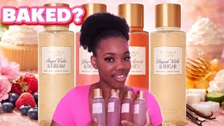 New Baked Collection Mists whipped Milk Vanilla U0026 Angel Cake U0026 Cream  Victorias Secret 