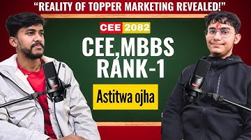 Unseen Story of CEE 2082 Topper Astitwa Ojha🩺| Truth Behind Coaching & Topper Marketing Exposed🔥