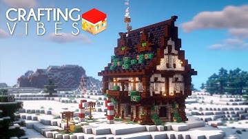 Minecraft: How to build a CHRISTMAS HOUSE