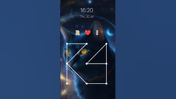 R ❤️ I pattern lock 🔐 #patternlock #zia #nocopyrightmusic