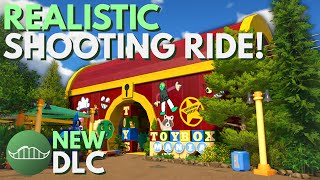 A REALISTIC SHOOTING DARK RIDE | NEW Planet Coaster 2 DLC