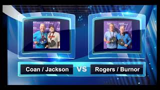 3.5 50+ Men's Doubles Pickleball Tourn.  April NW PIG Chase by PIG. Coan Jackson vs Rogers Burnor