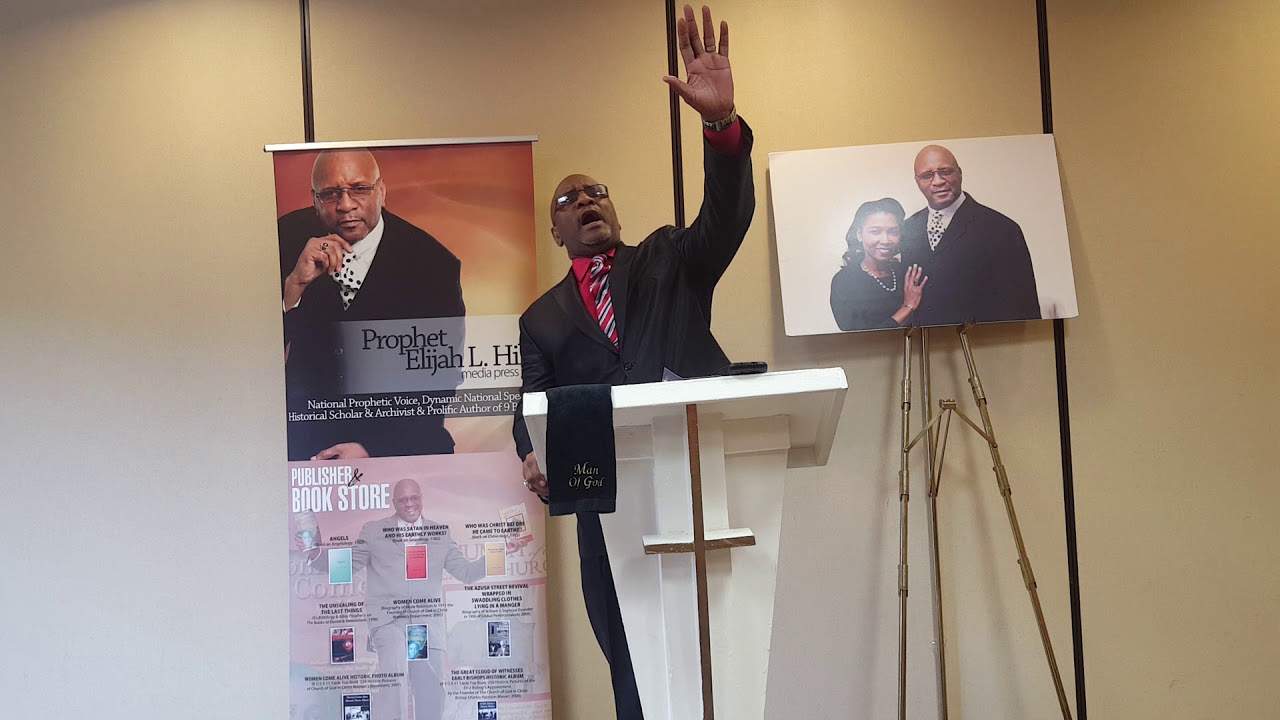 church of god in christ seal Oct22-2017 Pastor Hill Sings "I Got Friends in High Places"