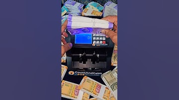Money Counting Machine ASMR 💸 🤑 #shorts
