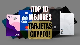 ¡Las 10 Mejores TARJETAS CRYPTO de 2025! (pedí la tuya paso a paso) 💻💳