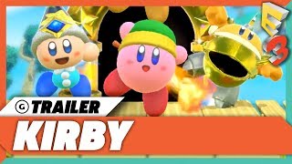 Kirby Nintendo Switch Announcement Trailer | E3 2017 Nintendo Spotlight