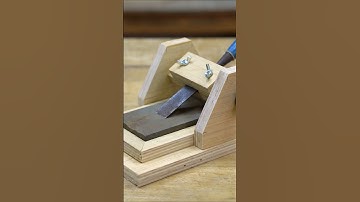 Sharpen Your Chisel LIKE A PRO with Easy DIY Woodworking Techniques! #sawblade #woodwork