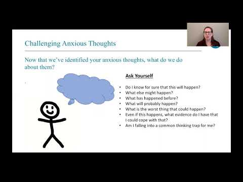 Video: How To Deal With Anxious Thoughts. Practice