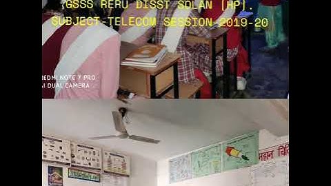 Vocational education GSSS RERU