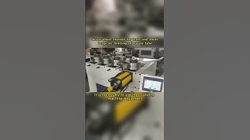 Seven-wheel servo motor rounding machine#CNC bending machine#shorts