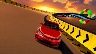 🚗 Car Stunt Game: Fast Obstacle Challenge! 🔥