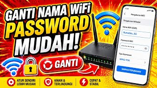 How to Change MyRepublic, IndiHome, Biznet, etc. WiFi Password and Username (Latest 2026)!
