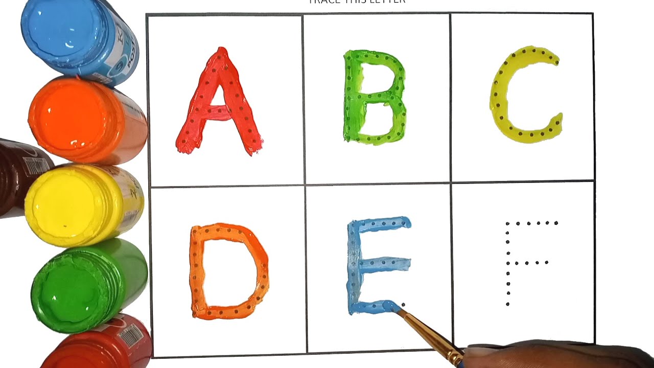 How to Write  a b c d e f g | 