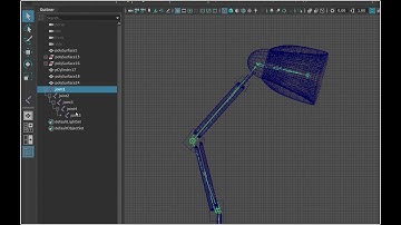 Rigging a Desk Lamp in Maya 2018